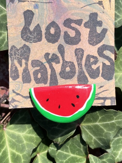 Watermelon pin