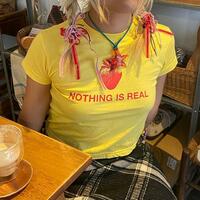 NOTHING IS REAL STRAWBERRY TEE - Thumbnail 2