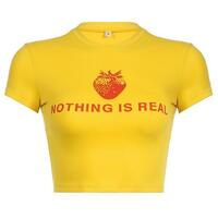NOTHING IS REAL STRAWBERRY TEE - Thumbnail 3