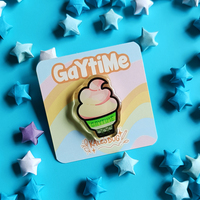 LGBTQI+ Ice Cream Pins! - Thumbnail 3