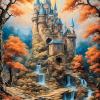 Fairytale Castle Cross Stitch Pattern - Thumbnail 2