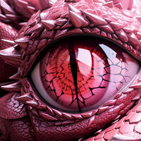 Eye Of A Dragon Cross Stitch Pattern - Thumbnail 2