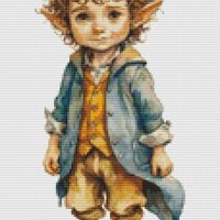 Elf Boy 4 Cross Stitch Pattern - Thumbnail 1