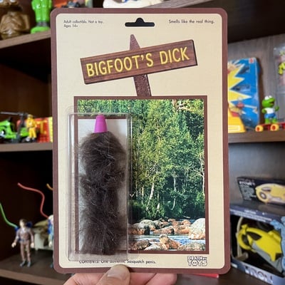 Bigfoot's thing toy 