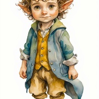 Elf Boy 4 Cross Stitch Pattern - Thumbnail 2