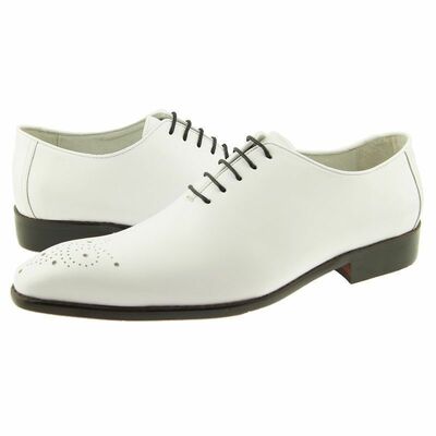 Brogues toe white customized magnificiant leather oxford formal dress men shoes