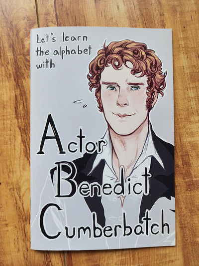 Let's learn the alphabet with Actor Benedict Cumberbatch by Reapersun