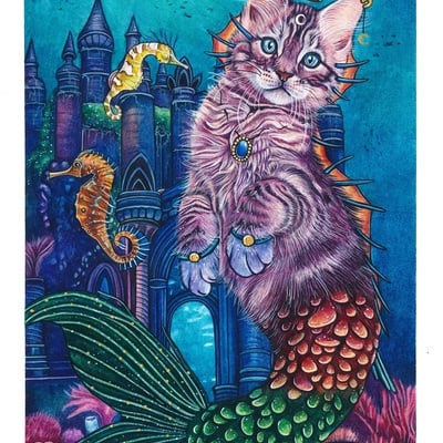 "prince mercat" print