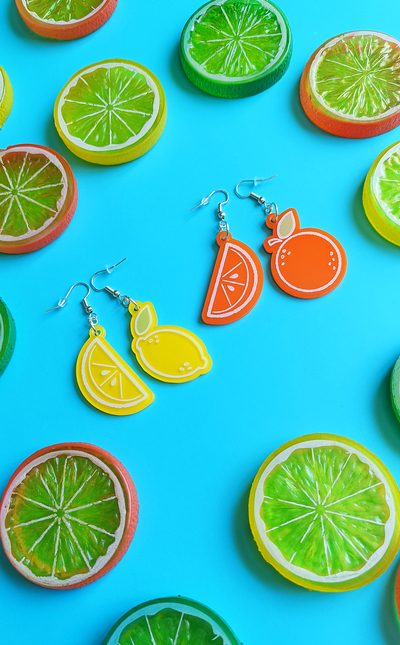 Fruit Slice Earrings
