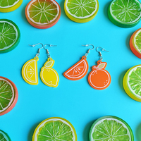 Fruit Slice Earrings - Thumbnail 1