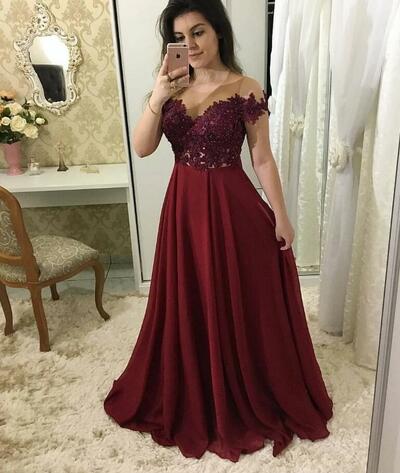 Elegant Burgundy Lace Mother Of The Bride/Groom Dresses Off The Shoulder Beaded Wedding Guest Dress Floor Length Plus Size Evening Gowns