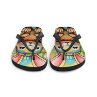 Jack Bunny  Fabric Flip-Flops - Thumbnail 3