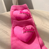 5pairs Baby Pink Socks - Thumbnail 2