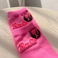 5pairs Baby Pink Socks - Thumbnail 3