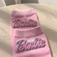 5pairs Baby Pink Socks - Thumbnail 4