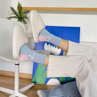 5pairs Blue Cinnamoroll Cartoon Socks - Thumbnail 5