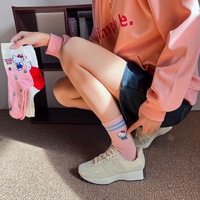 5pairs Kawaii Kitty Cat Cartoon Socks - Thumbnail 1