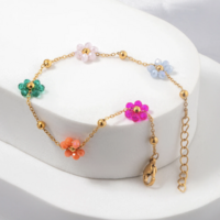 colorful bead bracelet  - Thumbnail 4