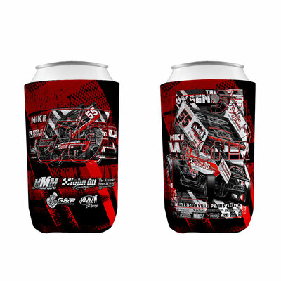 Black and white coozie