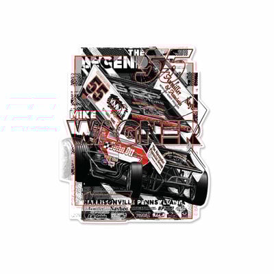 Black and white decal - Thumbnail 1