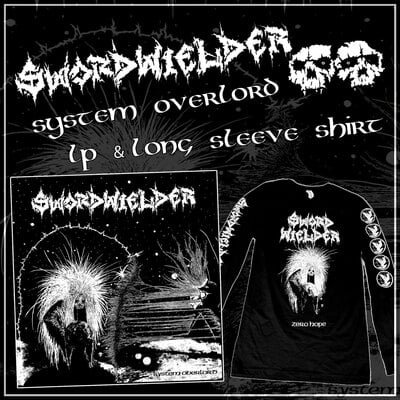 Swordwielder "system overlord" lp + long-sleeve shirt