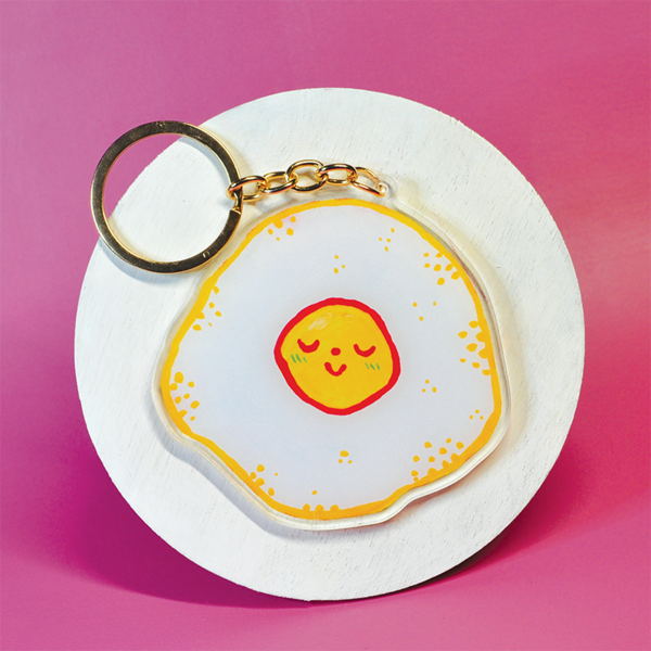 On the Sunny Side | Acrylic Charm