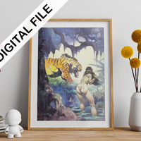 Poster Collection Frank Frazetta 15 images high quality ready to print - Thumbnail 2