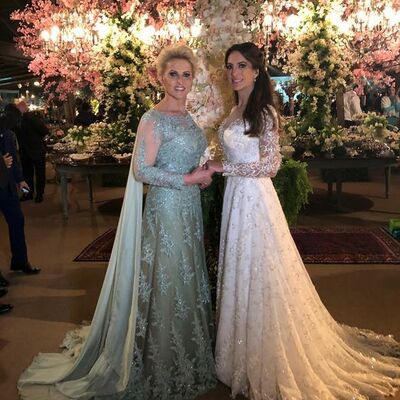 Plus size mint green lace appliques mother of the bride/groom dresses formal gown