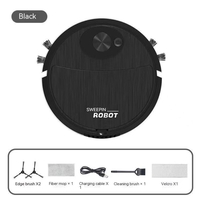 Household Sweeping Robot Intelligent Cleaning Machine Three-in-one Vacuum Cleaner - Thumbnail 4
