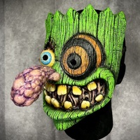 Ooga Booga Latex Half Mask - Thumbnail 2