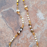 QUEEN NANDI 👑🍯✨️ READY-MADE GLOW IN THE DARK CRYSTAL WAIST BEAD SET BY Nubian Collection Artwear🎨  - Thumbnail 4