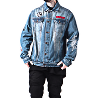 KANAGAWA DENIM JACKET - Thumbnail 2