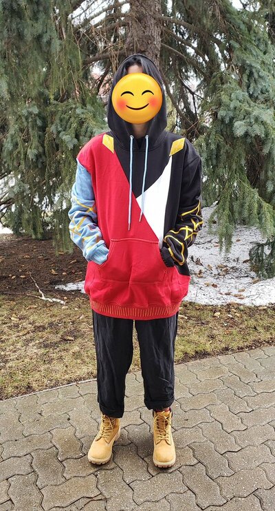 [IN STOCK] Final Fantasy XIV (FFXIV) G'raha Tia Crystal Exarch Hoodie