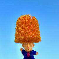 2Pcs/set Donald Bowl Cleaner Commander Make Toilet Great Again - Thumbnail 6