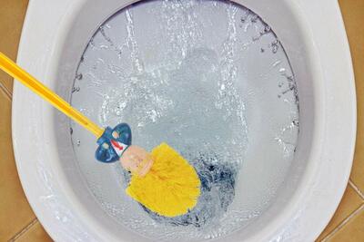 2Pcs/set Donald Bowl Cleaner Commander Make Toilet Great Again