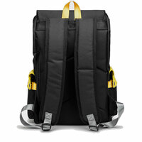 Contrast Color Cover Waterproof Anti-theft USB Interface School Laptop Bag Work College Backpack Daypack Student Rucksack For Boy  - Thumbnail 6