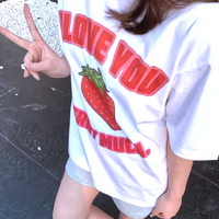 *Free Shipping*I LOVE YOU BERRY MUCH TEE - Thumbnail 2