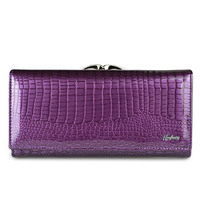 Luxury purse and wallet in genuine leather, 8 Colors multifunctional, coins, cards, money ... - Thumbnail 7