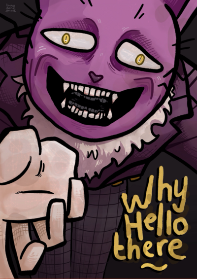 Pocket Cat A4 Poster