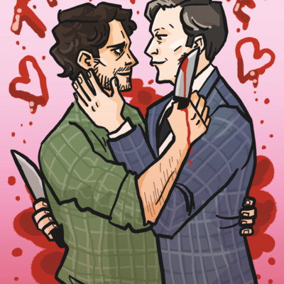 Hannibal and will a4 poster