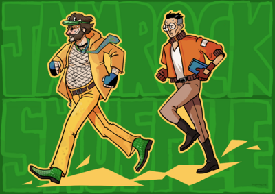 Disco Elysium A4 Poster