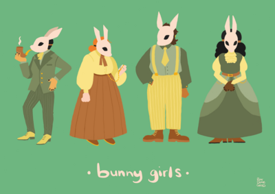 Original A4 Poster - Bunny Girls