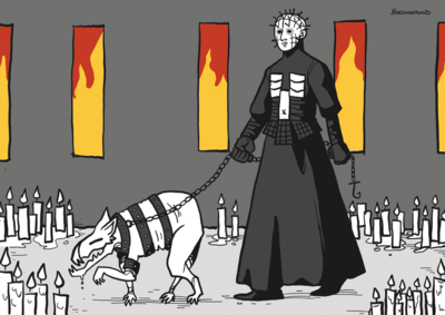 Hellraiser A4 Poster