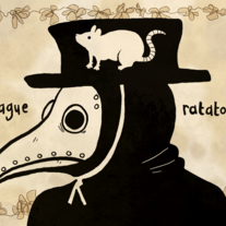 Plague Ratatouille A4 Poster