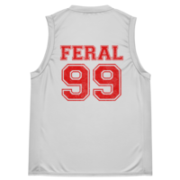 NULLVOID ATHLETICS BASKETBALL JERSEY - FERAL - Thumbnail 1