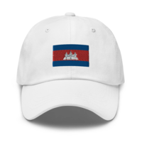 Scaled Up Khmer Flag Dad Hat - Thumbnail 10