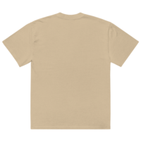 Embroidered Golden Angkor Wat Oversized faded t-shirt - Thumbnail 3