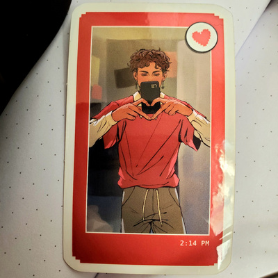 [sale] heart hands 3" vinyl sticker