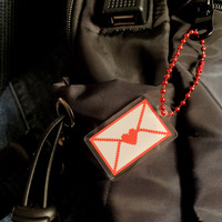 Lovemail 1.5" Mini Acrylic Charm - Thumbnail 3