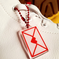 Lovemail 1.5" Mini Acrylic Charm - Thumbnail 4